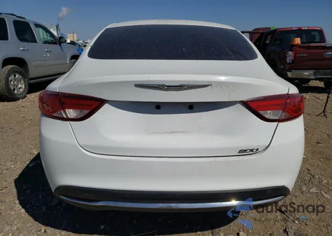 2015 Chrysler 200 Limited из США, поврежденный, VIN 1C3CCCAB7FN704203